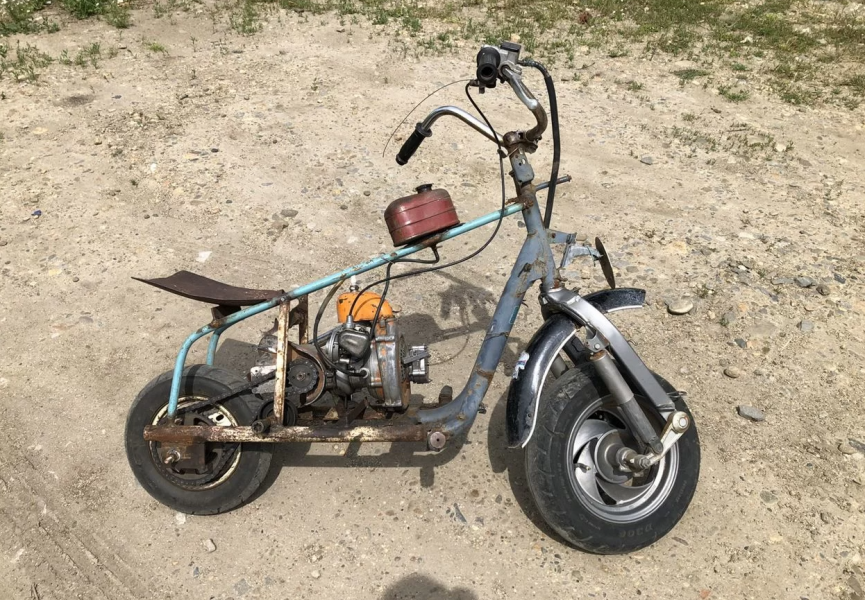 Мини байк Custom Chopper, реплика Harley-Davidson Panhead